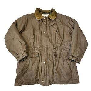 R.T.W. Men's Vintage Coat Size Large Olive Green